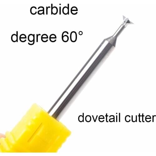 60 degree dovetail milling cutter tungsten steel milling cutter carbide dovetail milling cutter machining center CNC 3 4 5