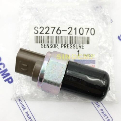 J05E Pressure Sensor VHS227621070 S2276-21070 For Kobelco Excavator SK-8 SK200-8