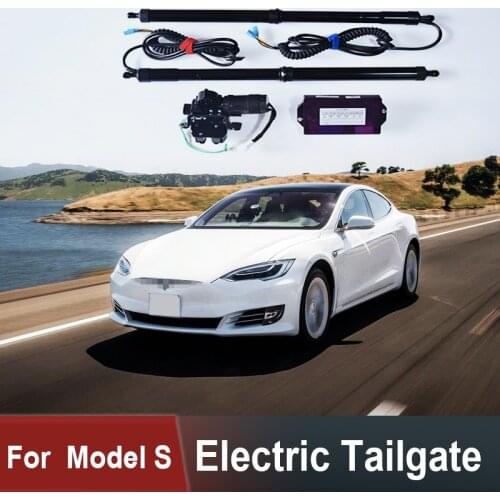 Electric tailgate for TESLA MODEL S drive trunk autolift automatic trunk opening tail gate car lift rear door control power kit