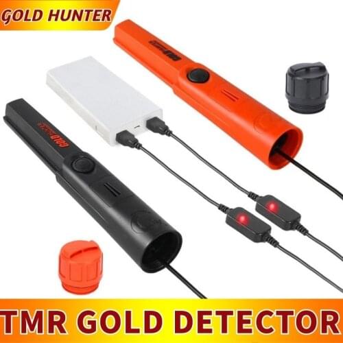 Gold Hunter Pin Pointer USB rechargeable hand held gold detector waterproof underwater metal detector