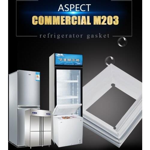 China supplier plastic extrusion profile magnetic pvc/u door seal for refrigerator door