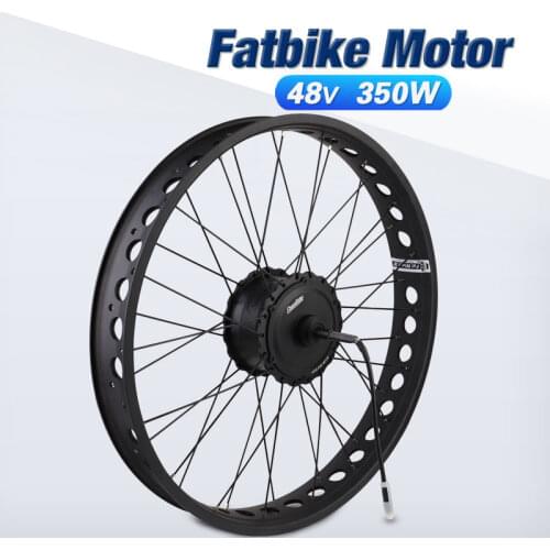 48V 350W Fat bike e-bike kit Electric bike conversion kit motor 20" 26" wheel MXUS brand XF15-Fat for 175 mm Fork