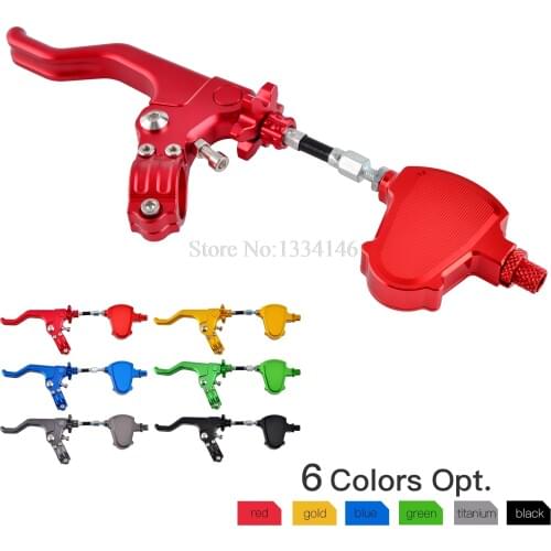 NICECNC Short Stunt Clutch Lever Assembly & Stunt Clutch Easy Pull Cable System For Honda CRF250R CRF450R CRF250L CRF250M 2017