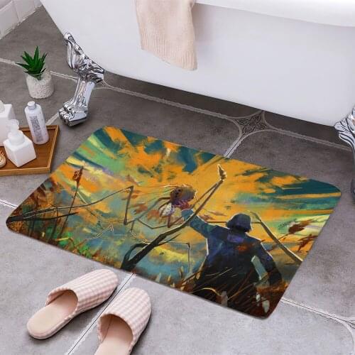 Immortalized 3D Print Doormats Rectangle Non-Slip DoorMat Bedroom Kitchen Entrance Print Door rugs Dropshipping