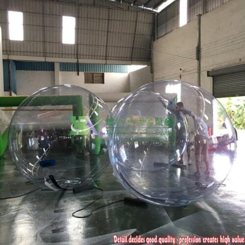 KK PVC promotional transparent Inflatable water walking balls for kids and parents