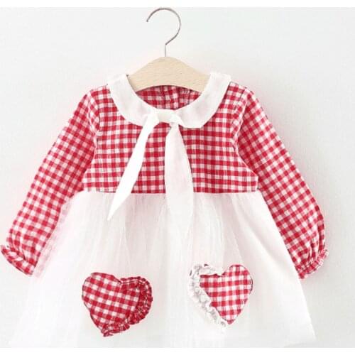 Bear Leader Baby Girls Floral Dresses Toddler Kids Casual Clothes Bowknot Princess Costumes Newborn Little Girls Dot Clothing