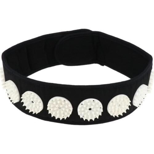 Pro Acupuncture Massage Wrap Headband Neck Facial Skin Lift Up Chin Up Belt for Muscle Stress Meditation Relaxation Black White