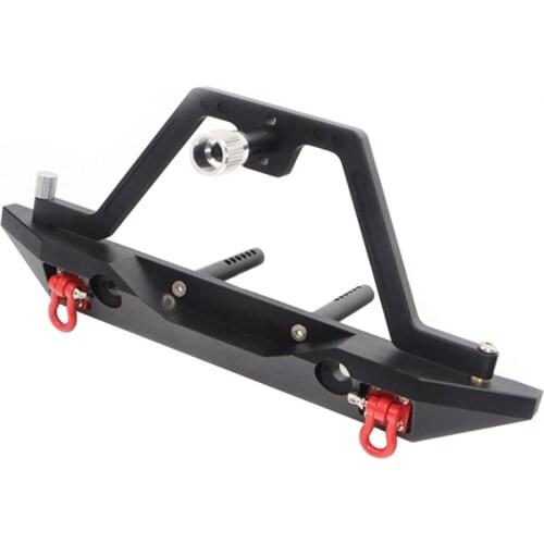 RC Metal Rear Bumper for 1:10 RC Crawler Traxxas TRX-4 Axial SCX10 SCX10 II 90046 90047 SCX10 III AXI03007
