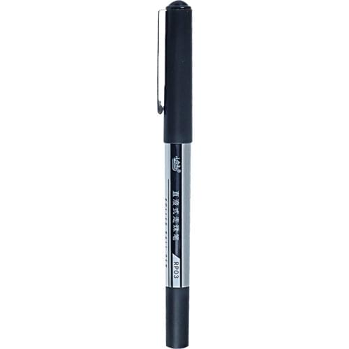 0.5mm Black Ink Gel Pen Small White Spot RP03 Quick Dry Student Test Available Writing Large-Capacity Office School Stationery