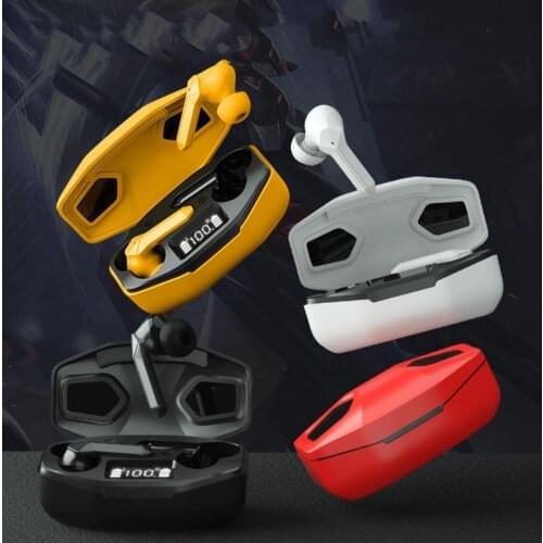 T68 Wireless Earphone Bluetooth-compatible 5.0 HiFi ABS Sweatproof In-ear Earbud Stereo Headphone for Sports