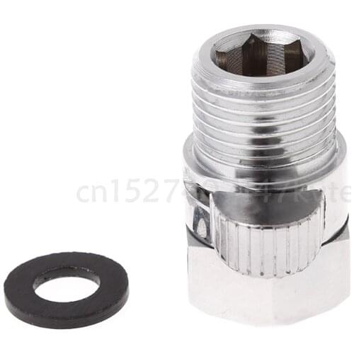 1 Pc Full Brass G1/2" Flow Quick Control Shut-OFF Valve For Shower Head Hand Water Saver
