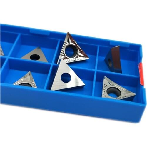 10pcs TCGT16T304-AK H01 CNC lathe tools Turning carbide Inserts Used for processing Aluminum and copper