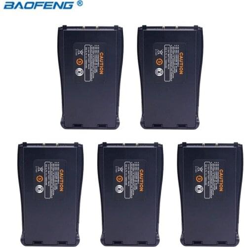 5Pcs Original Baofeng 3.7V 1500mah BF-777S BF-666S BF-888S Battery Spare for Two Way Radio Walkie Talkie Baofeng Accessories