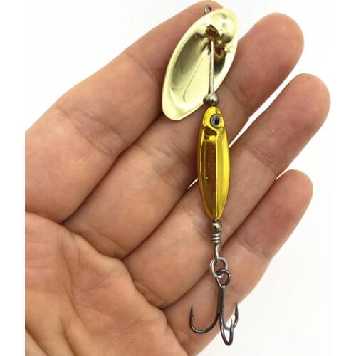 7g Fishing Sequin Spoon Lures Wobbler Fishing Lures Brass Spinner Baits Jig Metal BuzzBait Treble Hook Iscas Crap Bass Pike Fish