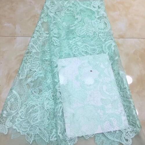 African Sequin Lace Fabric 2021 Womens High-quality Embroidery Nigeria Lace Fabric French Mesh Lace Fabric D38371