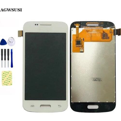 White For Samsung Galaxy Core Plus SM-G350 G350 Full Touch Screen Digitizer Glass Sensor + LCD Display Monitor Panel Assembly