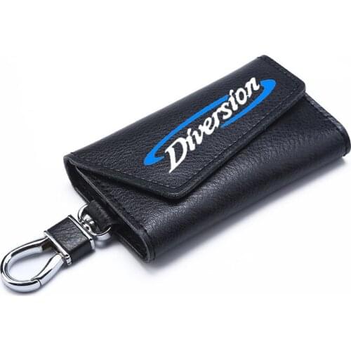 3D cowhide Key key case Holder Chain Collection Keychain for Yamaha XJ600 S Diversion Logo Motorcycle Badge Keyring