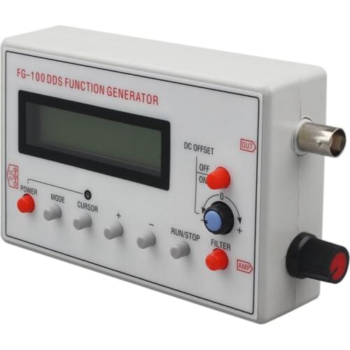 FG-100 DDS Function Signal Generator Frequency Counter 1Hz - 500KHz