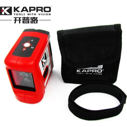 KAPRO Magnetic Self-leveling Mini Infrared Laser Level Cross beam 2-line Level Measurement Instrument With Magnet