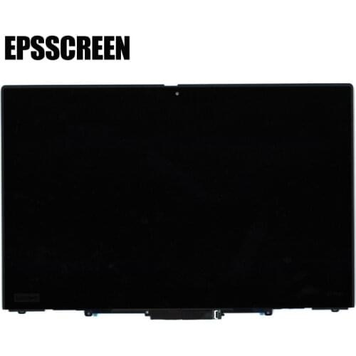 Notebook replace touch LCD assembly screen for LENOVO X1 Yoga 3rd Gen 20LD digitizer panel with LED display bezel WQHD & FHD