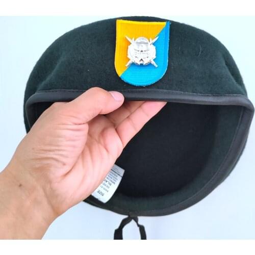 New US Army 8th Special Forces Group Wool Green Beret Scuba Combat Operations Diver INSIGNIA Military Hat Cap 1963~1972