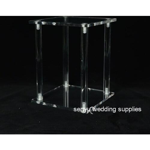 New style wedding flower stand 30cm/50cm/40cm height crystal candelabra wholesale senyu0445
