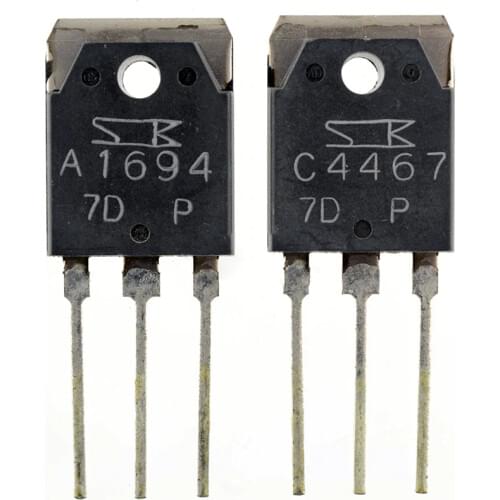 One pair / 2piece C4467/ A1694 original brand new audio power amplifier transistor chip 2SC4467 2SA1694