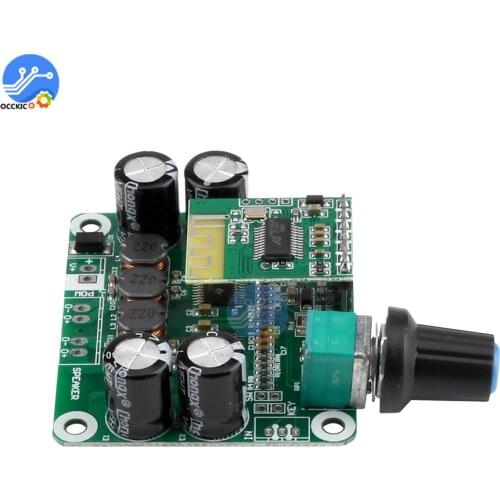 TPA3110 PBTL Bluetooth 4.2 Digital Amplifier Board 30W+30W Class D Stereo Audio Sound Power AMP with Tone Control