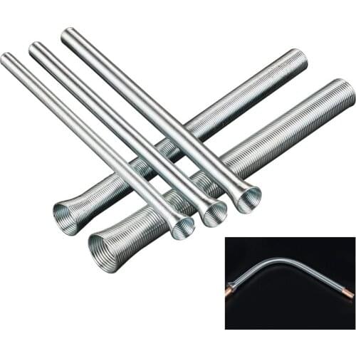5PCS Manual Spring Pipe Bender Copper Tube Forming Machine PVC Electrical Wire Bending Hand Tool 5/8 "2/1" 8/3 "16/5" 4/1 "