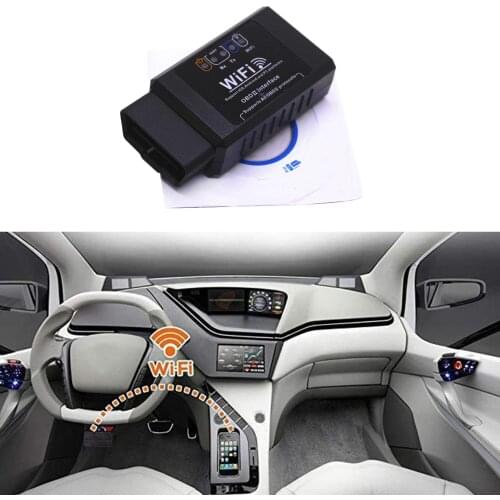 Mini Code Reader OBD2 Wifi Scanner Car Automotive Diagnostic Tool, Mini OBD2 Wifi Scanner
