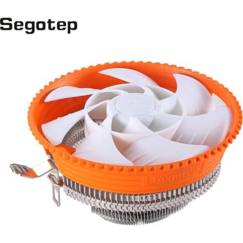Segotep PC CPU Cooler Fan 90mm 3PIN Efficient Cooling CPU Cooler For Intel LGA 1150 1151 1155 1156 775 AMD AM2 AM3+ Radiator