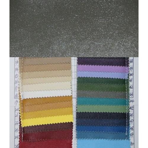 Synthetic leather fabric wholesale First layer Litchi leather two - color Litchi leather mythology litchi embossed PVC