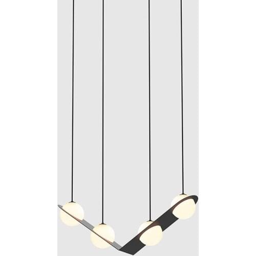 Nordic stone industry brand industrial design art modern led chandelier avizeler lamparas de techo luzes de teto