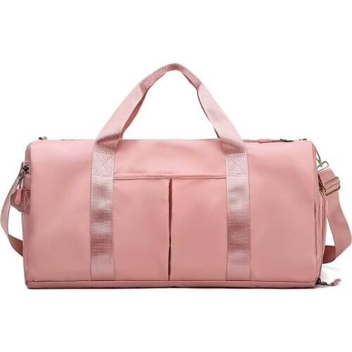 Waterproof Sports Gym Bags Multifunction Dry Wet Separation Bags Fitness Training Yoga Shoulder Bag With Shoes Bags