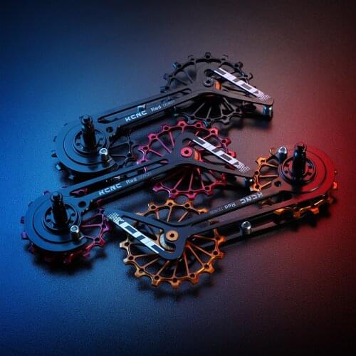 KCNC Road Bicycle Cycling Sealed Bearing 14-16T Oversized Pulley Cage For SRAM RED FORCE RIVAL APEX 10S 11s Rear Derailleur