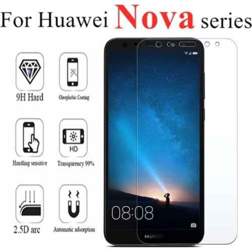 Protective glass on for huawei nova 2i 2 i plus Tempered Glas Huavei Nova2i Nova2 i2 screen protector huawey huavei tremp glas