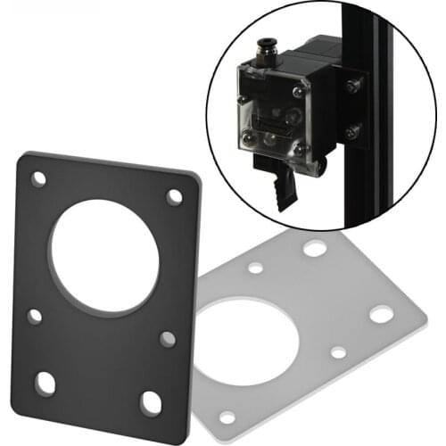 NEMA 17 42-Series Stepper Motor Mounting Plate Fixed Plate Bracket For 3D Printer CNC Parts fit 2020 Profiles