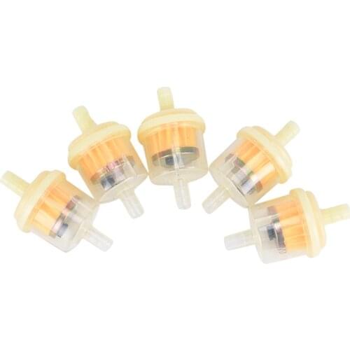 10x ATV Quad Petrol Gas Inline Fuel Filter Dirt Pit Bike Minimoto Motorcycle