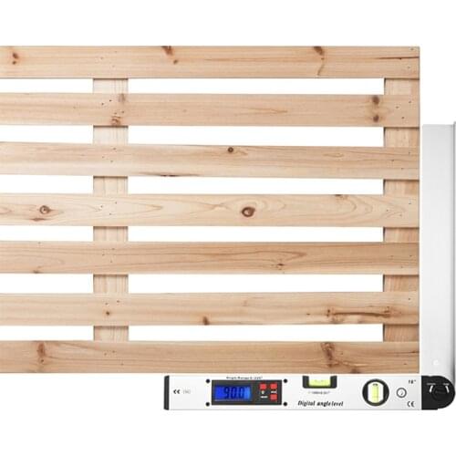 400MM/16INCH Aluminum Alloy Digital Angle Ruler Electronic Protractor Angle Finder Level Measuring Gauge Meter Inclinometer Rule