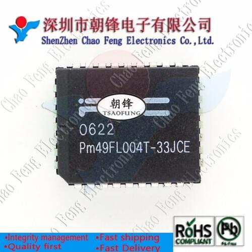5PCS PM49FL004T-33JCE PM49FL004T PLCC32 New Original