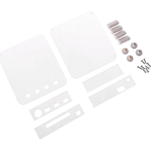 Acrylic Protection Case For DSO138 Mini Digital Oscilloscope DIY Anti Scratch Cover Transparent Shield 62KD