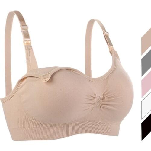 Nursing Bras Pregnancy Maternity Clothings for Breastfeeding Bra Breast Prevent Sagging Sleep Underwear Mom Feeding lingerie