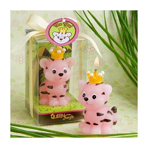 Silicone Mold Kids Birthday Party Supplies Birthday Candle Creative Candle Molds Mold Tiger Moulds Silicone Rubber PRZY