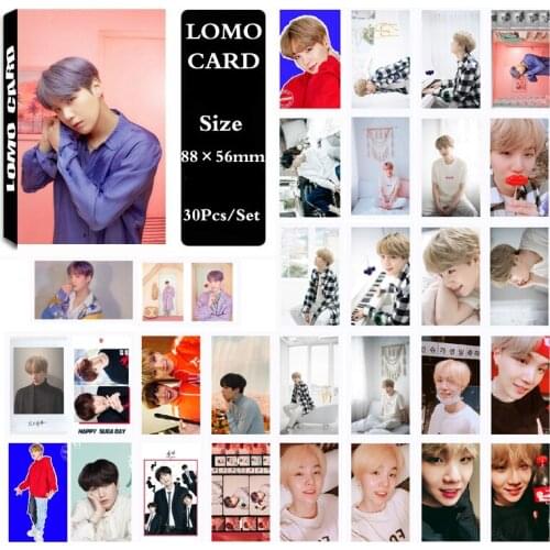Hd 30pcs/set Kpop Bangtan Boys Min Yun Ki Suga Photo Card Pvc Cards Self Made Lomo Card Photocard Fan Gift