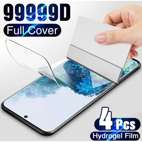 3Pcs Hydrogel Film on the Screen Protector For Samsung Galaxy S10 S20 S9 S8 Plus S7 S6 Edge Screen Protector For Note 20 8 9 10