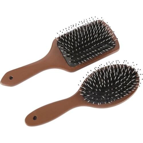 Hot Comb Massage Comb Gasbag Anti Static Hairbrush Wet Curly Detangle Hair Brush For Salon Hairdressing Styling