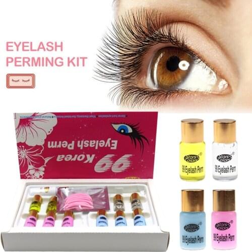 Eyelash Perming Professional Lash Lift Kit Lash Lifting Perming Curling Nutritious Growth Set Pad Cilia Perm Rod Glue Beauty