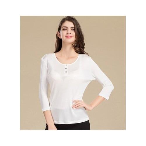 Women's Silk T-Shirts Limin China