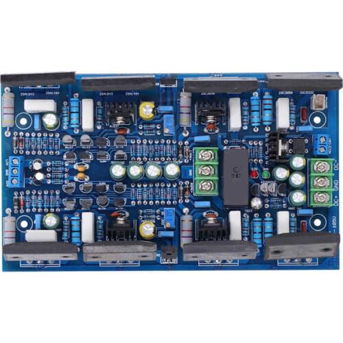 Power Amplifier Board 2-Channels PCB with High-Accuracy Resistance 300W+300W YJ00180