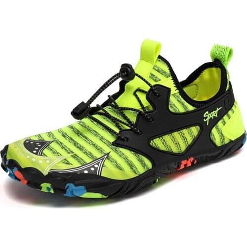 Men Wading Shoes Breathable Quick-Dry Wearproof Hiking-Shoes Summer Outdoor Light Weight Swimming Boots 2021 New Brand 39-46Euro